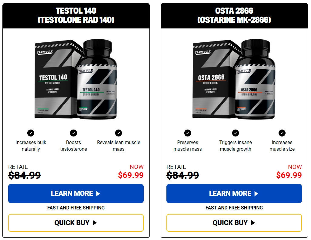 Sarms in pill form
