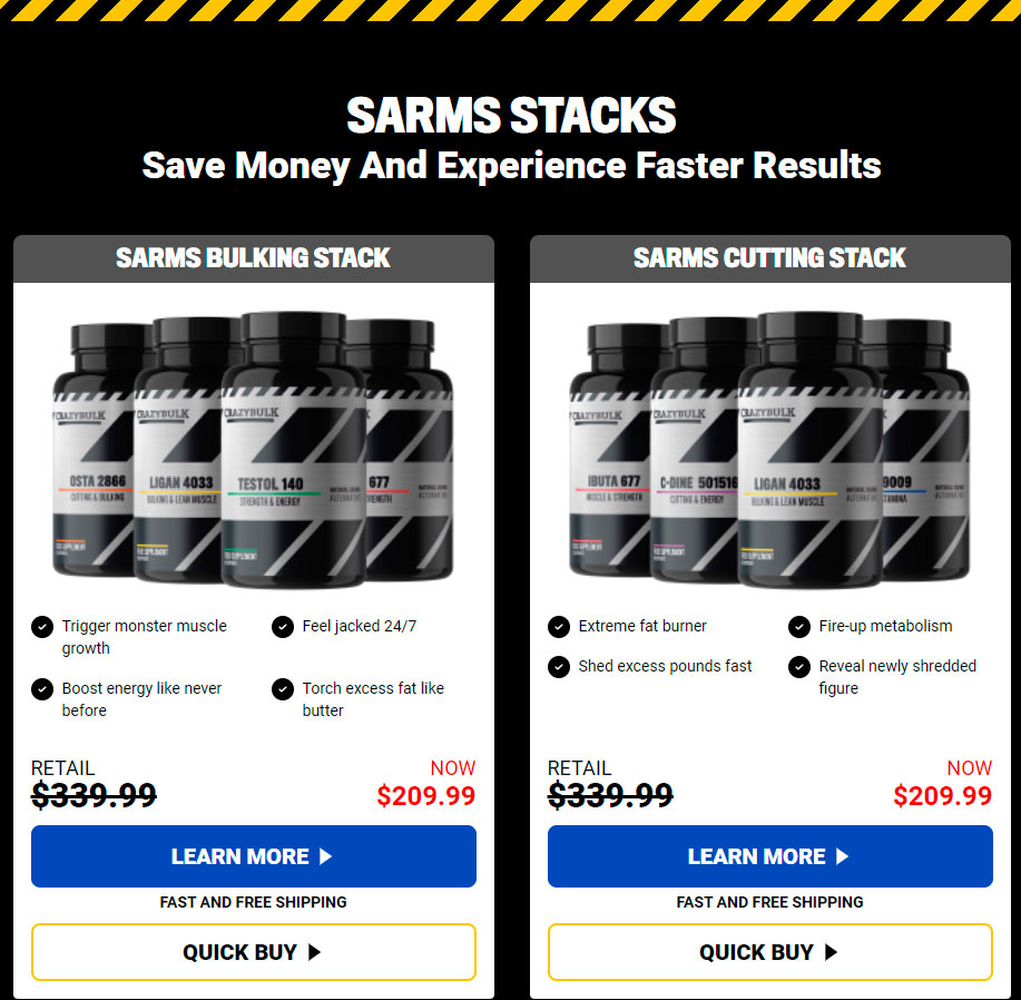 What are the best sarms to stack